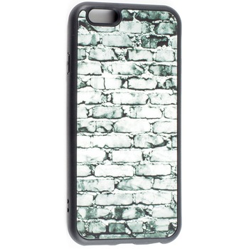 Husa pentru Apple iPhone 6 / 6S, Wall, Black&White, Glass Case, Acrylic Husa pentru Apple iPhone 6 / 6S, Wall, Black&White, Glass Case, Acrylic