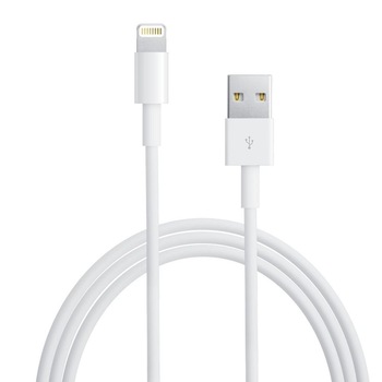 Cablu De Date, MD818ZM/A, iPhone 5 /5S /SE/ 6 /6S/ 6s Plus /7 /7 Plus 8 8Plus X, Alb, Blister, Compatibil Cablu De Date, MD818ZM/A, iPhone 5 /5S /SE/ 6 /6S/ 6s Plus /7 /7 Plus 8 8Plus X, Alb, Blister, Compatibil