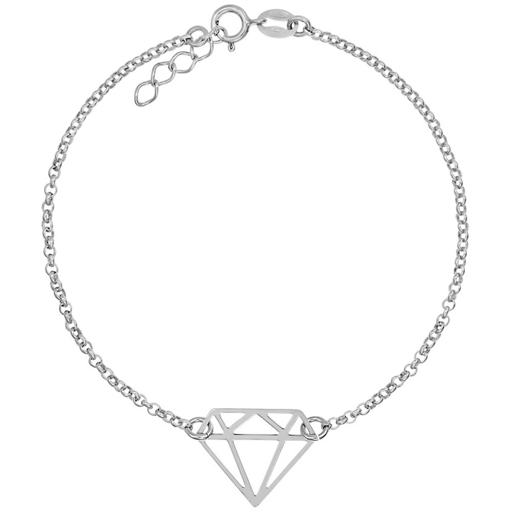 Bratara Pentru Picior Argint 925 Diamond Charm