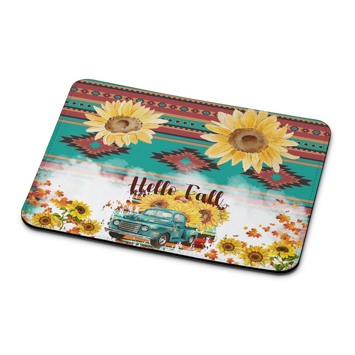 Hello Fall mouse pad premium 108_flower