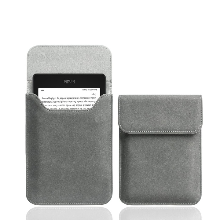 Husa pentru Kindle Paperwhite 2021, TPU, Gri
