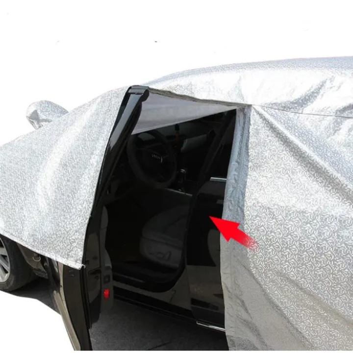 Автомобилен Брезент DacEnergy©, Изработен От Премиум Материал Oxford, Съвместим С Марката Porsche GT, Водоустойчив, Слънцезащитен, Ветроустойчив, Устойчив На Надраскване, 4.65×1.76×1.48m