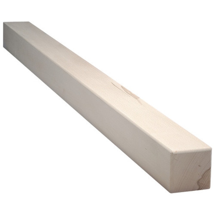 Balustru de Capat Stejar 1200x80x80 mm Quadro