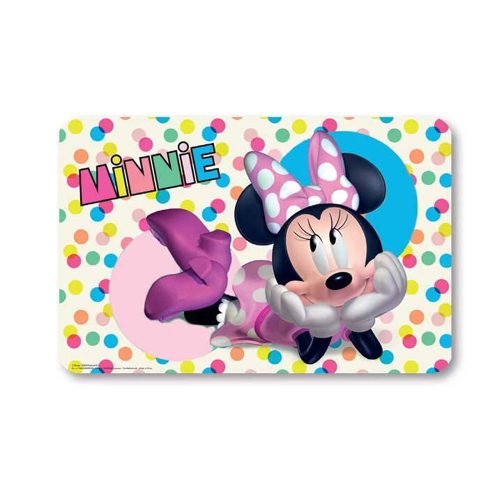 Disney Minnie tányéralátét colour