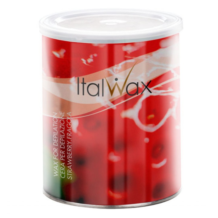 Italwax Strawberry szőrtelenítő viasz doboz 800 ml
