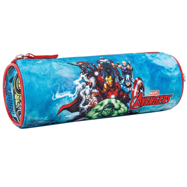 Цилиндричен несесер, Avengers, Super Soldiers, 21 x 8 x 8 cм