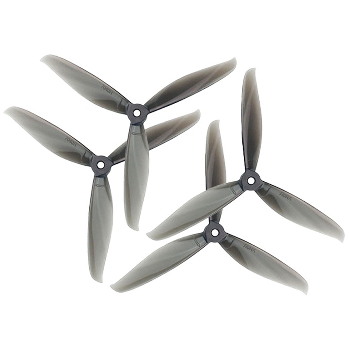 Elice 7 Inch 7040 cu 3 lame, 8 CW pentru drona RC FPV Racing Quadcopter, Negru