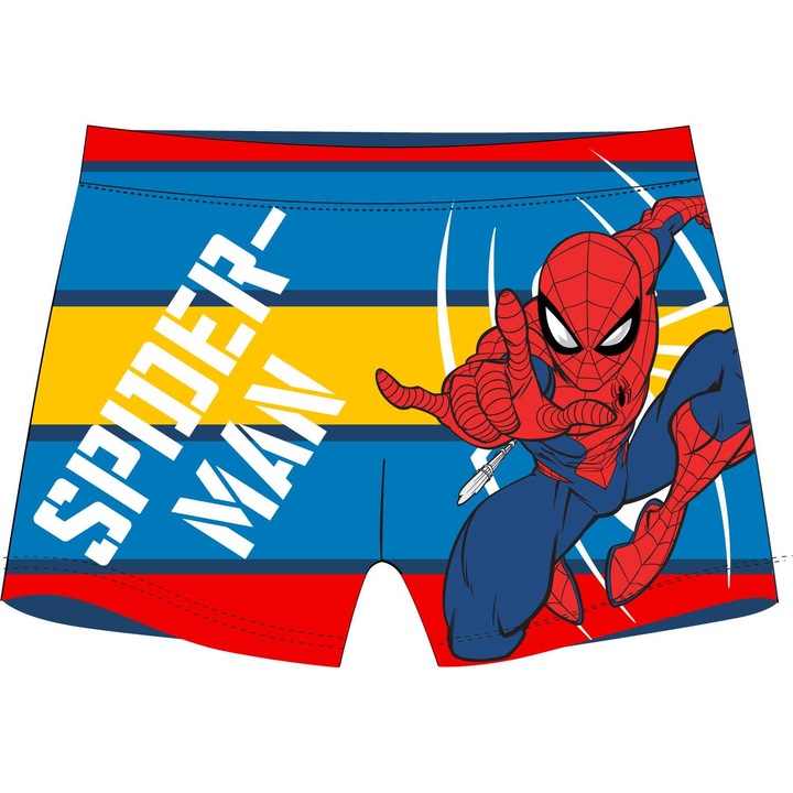 Spider-Man Boys fürdő boxerek, EPMSPS52441421_4, EPLUSM, kék, Kék