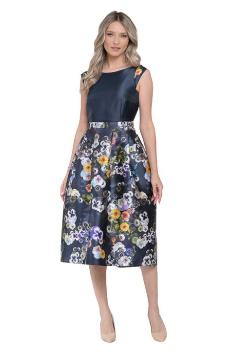 Rochie eleganta cu flori Giorgal,Corriente