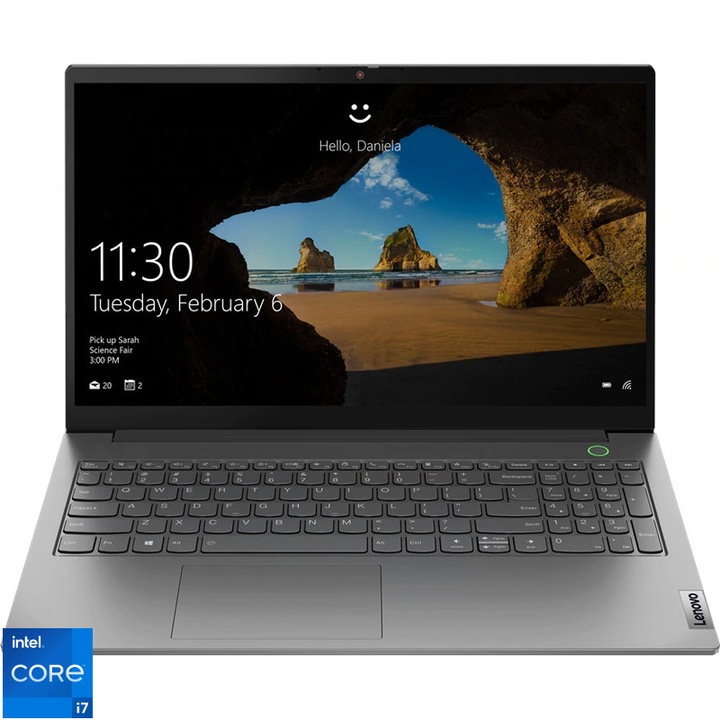 Laptop Lenovo IdeaPad 3, 14” Full HD, AMD Ryzen™ 5 5300U pana la 3.8 GHz, 8 GB DDR4 3200, 512 GB SSD, AMD Radeon Graphics, Free Dos, Arctic Grey 512 GB