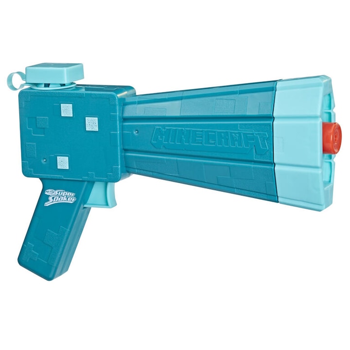 Jucarie pentru copii - Blaster de apa Minecraft Glow Squid. Nerf Super Soaker