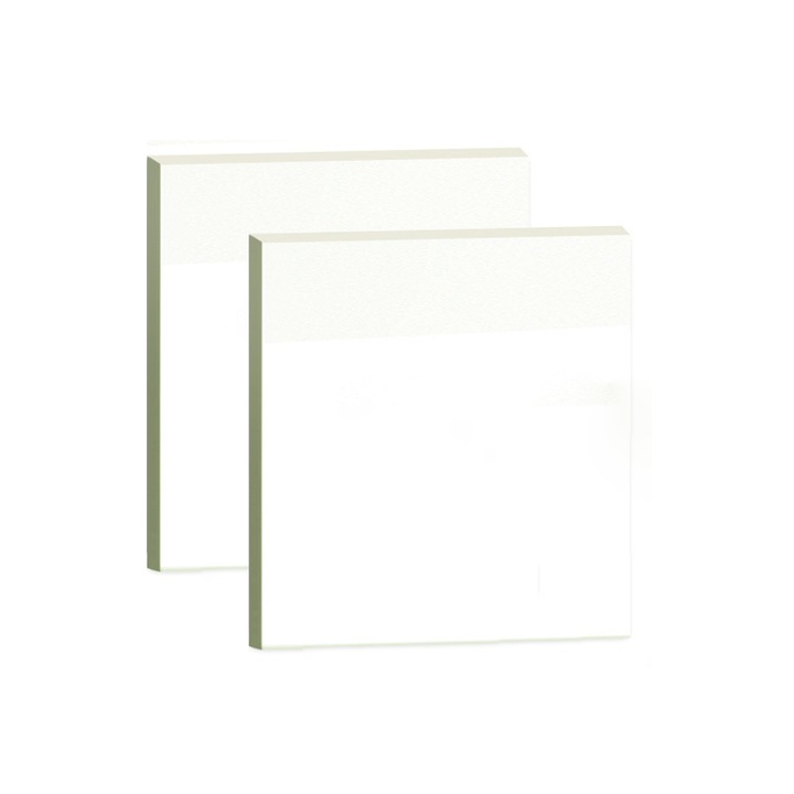 100 db-os öntapadó jegyzettömb készlet, Eelhoe, 76x76 mm, átlátszó