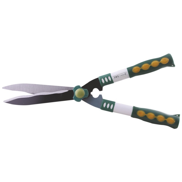 Foarfeca pentru gard viu cu maner din plastic, 10", 485 mm