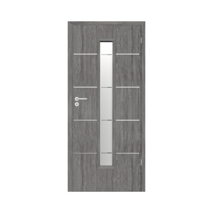 Foaie de Usa Classen Stejar Grigio Discovery 10 MDF 203,5x64,4 cm Dreapta 3 Balamale
