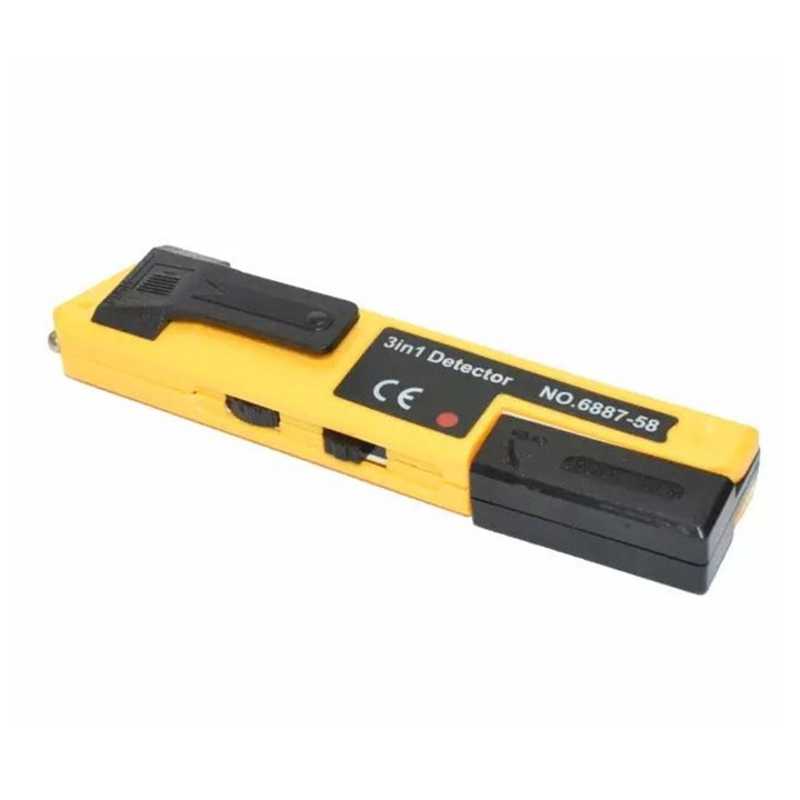 Detector fara contact 6887-58, Tensiune, Metal, Rezistenta, Indicator