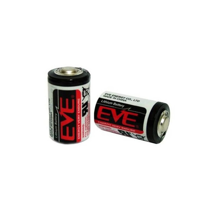 Baterie cu litiu EVE, Bud, 3.6VDC, 1200mAh, ER14250, 1/2AA