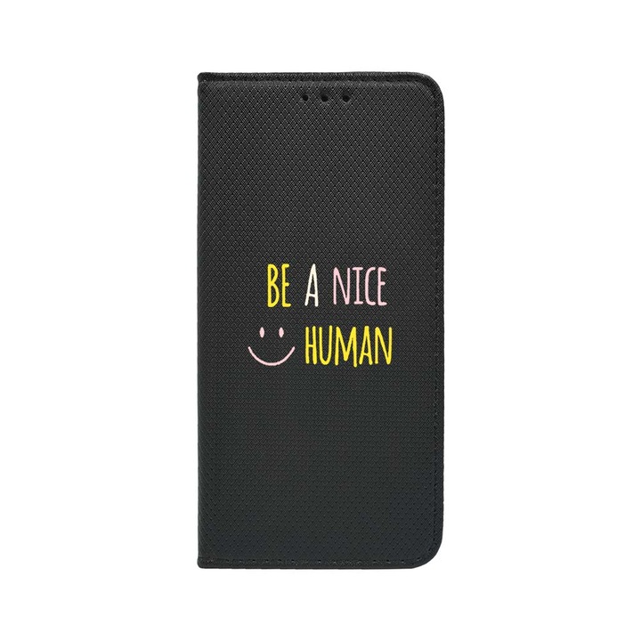 Husa BestCase® Tip Carte, Flip Cover, Compatibila Cu Honor Magic6 Lite, Be Nice, Inchidere Magnetica, Buzunar Card, FLB 480