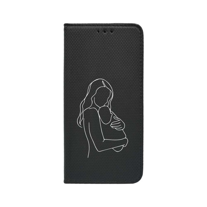 Husa BestCase® Tip Carte, Flip Cover, Compatibila Cu Samsung Galaxy A55 5G, Mother Love, Inchidere Magnetica, Buzunar Card, FLB 747