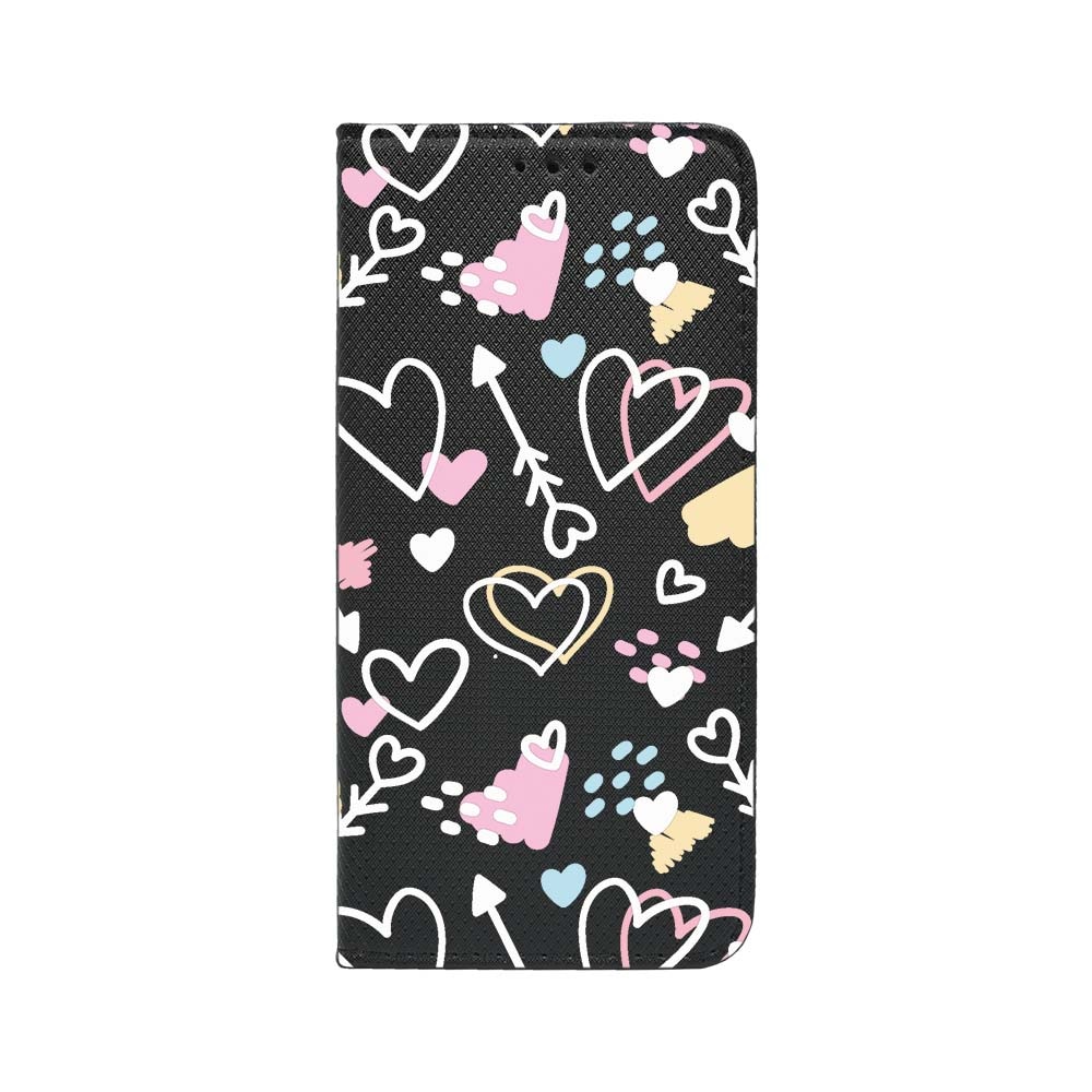 Калъф тип тефтер BestCase за Samsung Galaxy A55 5G, Love Symbols ...