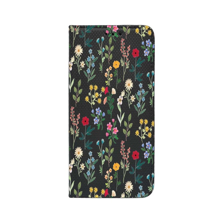 Husa BestCase® Tip Carte, Flip Cover, Compatibila Cu Huawei Nova 5T / Honor 20, Spring Flowers, Inchidere Magnetica, Buzunar Card, FLB 635