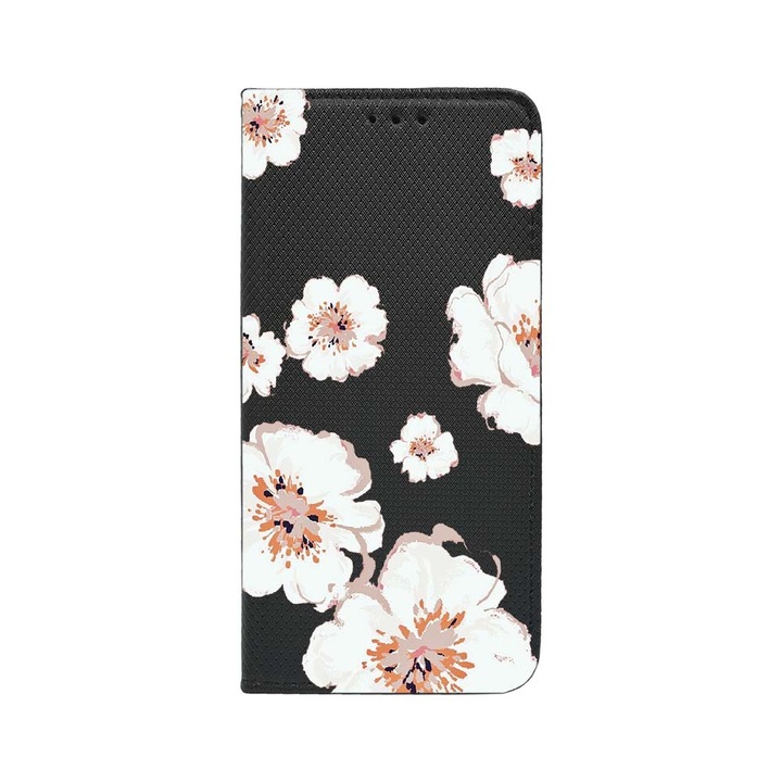Husa BestCase® Tip Carte, Magnet Book Case, Compatibila Cu Google Pixel 8, Pastel Colors - Flowers, Inchidere Magnetica, Buzunar Card, FLB 499