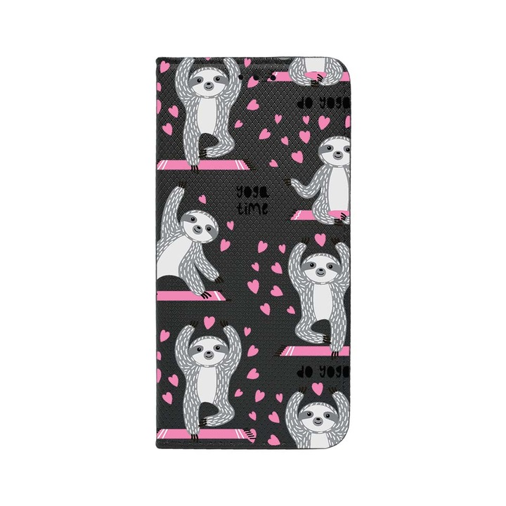 Калъф тип тефтер BestCase за OPPO Reno 8T 4G, Yoga Time, Magnetic Flip Case, Black FLB 780