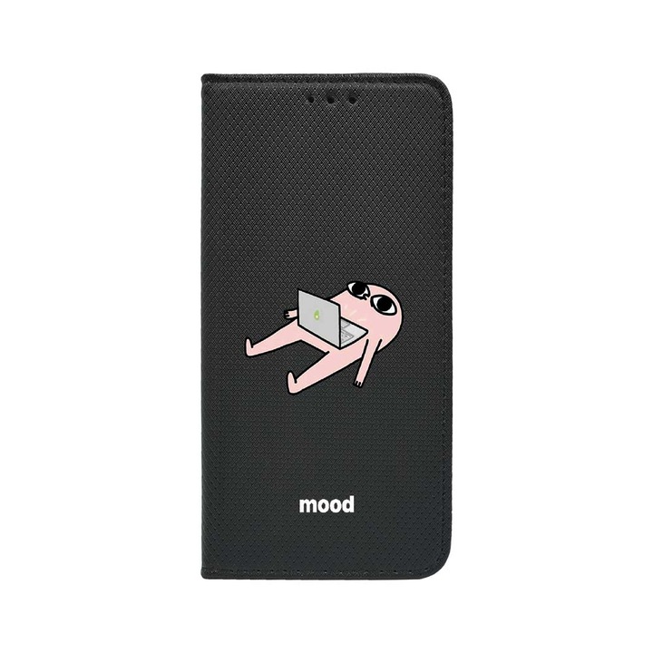 Husa BestCase® Tip Carte, Magnet Book Case, Compatibila Cu Xiaomi Redmi Note 12 Pro Plus, Meme Mood, Inchidere Magnetica, Buzunar Card, FLB 659