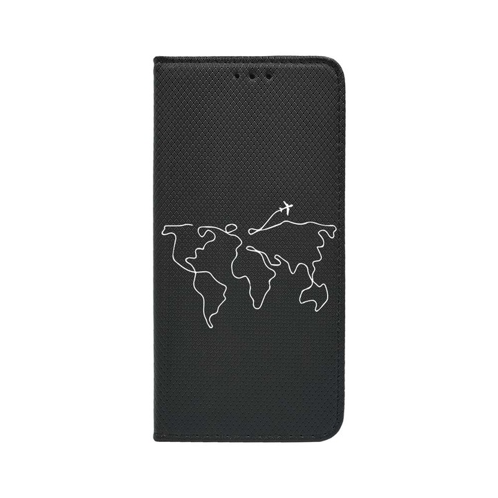 Husa BestCase® Tip Carte, Magnet Book Case, Compatibila Cu Google Pixel 8 Pro, Bavel, Inchidere Magnetica, Buzunar Card, FLB 733