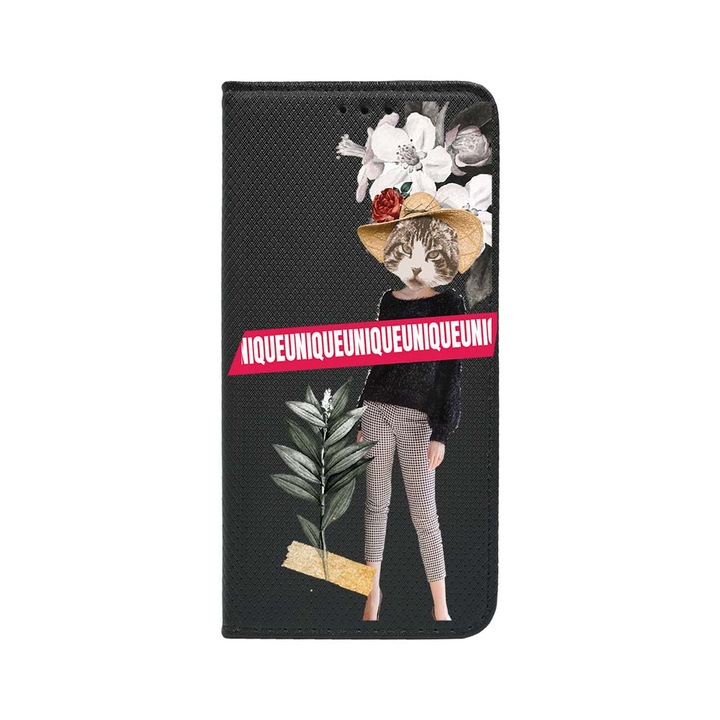 Husa BestCase® Tip Carte, Magnet Book Case, Compatibila Cu Google Pixel 8 Pro, I'm Unique, Inchidere Magnetica, Buzunar Card, FLB 912