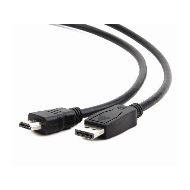 Cablu Nelbo DISPLAYPORT - HDMI de 1 metru, tip tata-tata ecranat de calitate superioara