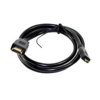 Cablu Nelbo micro HDMI - HDMI, calitate superioara tip tata-tata, lungime 1.5 metri Cablu Nelbo micro HDMI - HDMI, calitate superioara tip tata-tata, lungime 1.5 metri