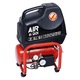 Compresor monofazat fara ulei FIAC, 168l/min, recipient 6L, AIR6/201