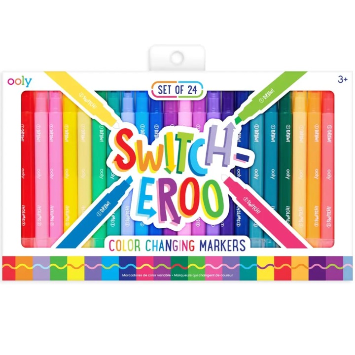 Ooly: Маркери за промяна на цвета Switch-Eroo 24 бр.
