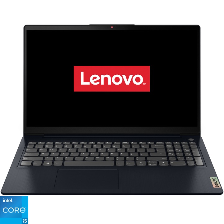 Лаптоп Lenovo IdeaPad 3 15ITL6, Intel® Core™ i5-1155G7 до 4,5 GHz, 15,6", Full HD, 8GB, 512GB SSD, Intel® UHD Graphics, No OS, Abyss Blue