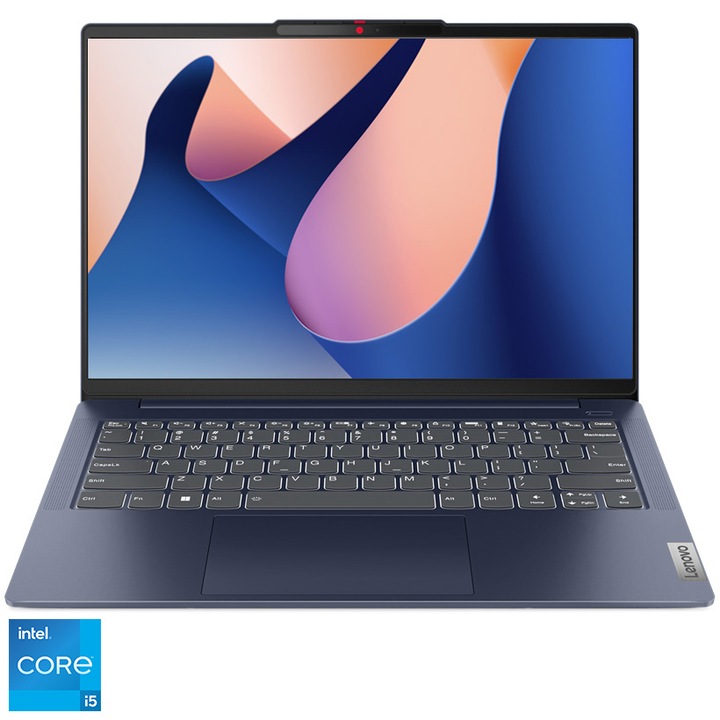 Лаптоп Lenovo IdeaPad Slim 5 14IRL8, Intel® Core™ i5-13420H, 14", WUXGA, OLED, 16GB, 1TB SSD, Intel® UHD Graphics, No OS, Abyss Blue
