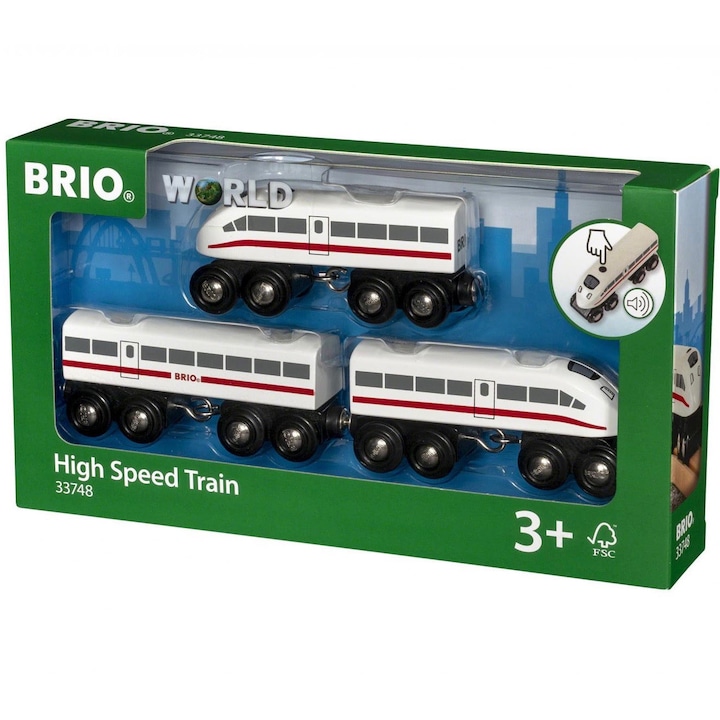 Детско влакче със звуци Brio