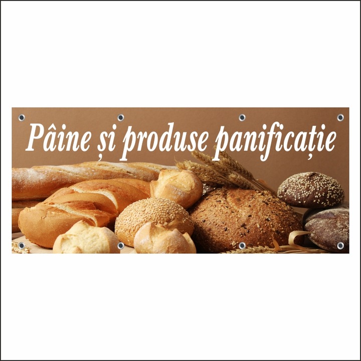 Banner MEDIA, "Brutarie" model 2, 250 x 100 cm