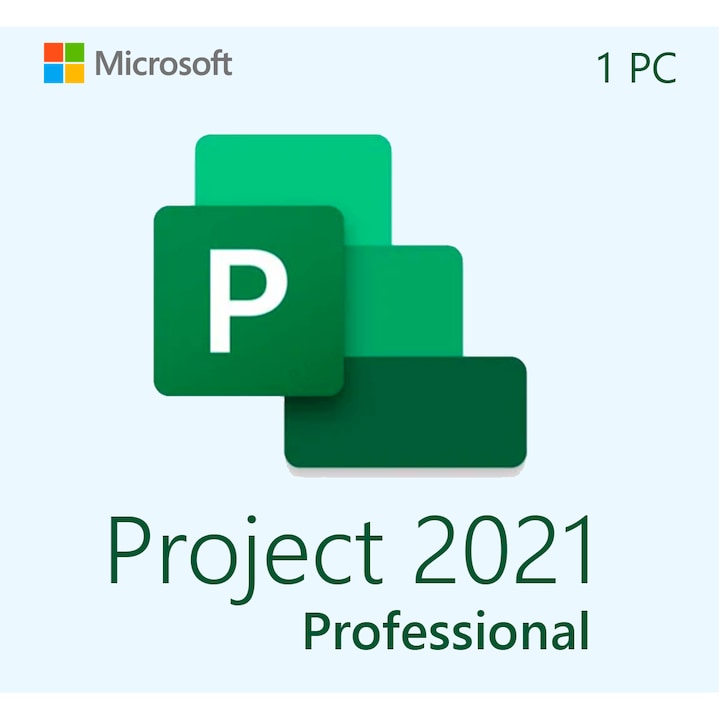 Microsoft Project Professional 2021, Retail, USB
