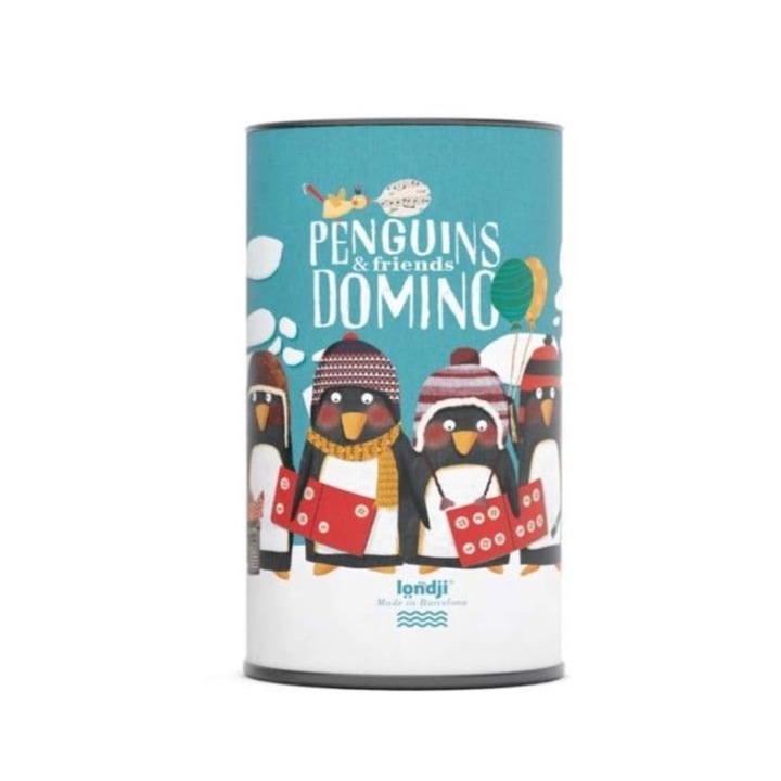 Joc domino Londji Penguin and Friends, Multicolor