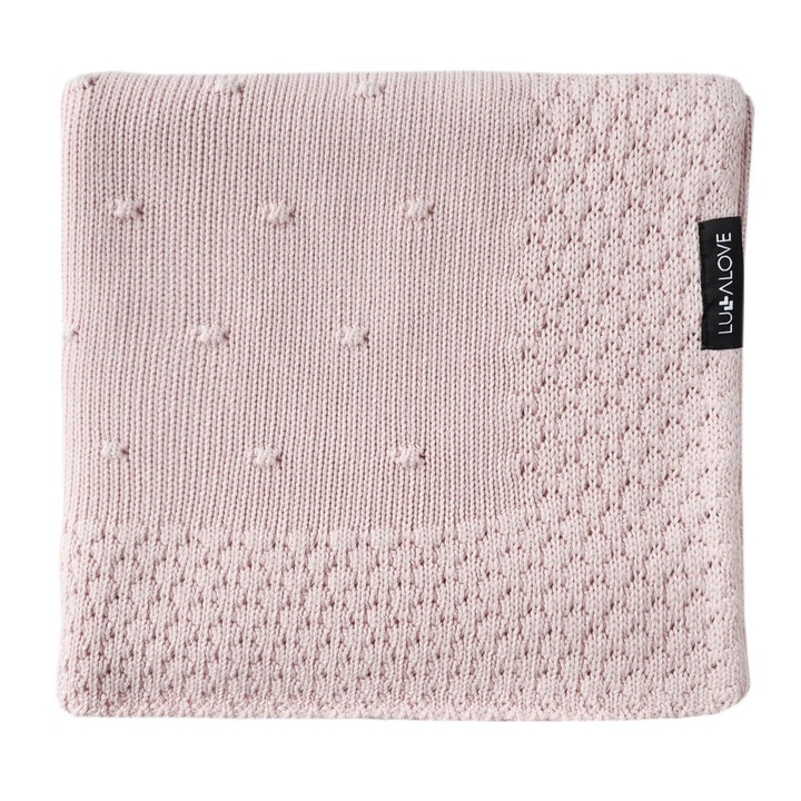 Пелена за повиване, Lullalove, бамбук, розов