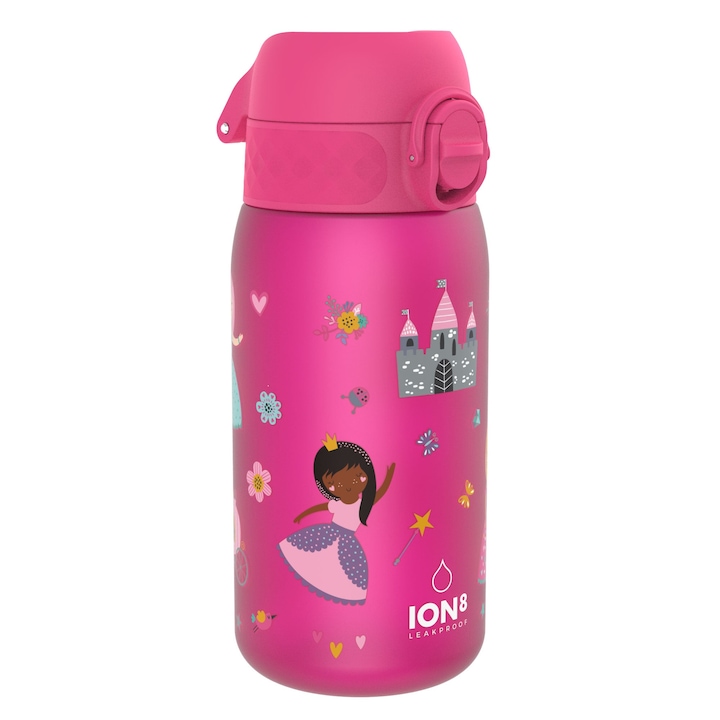 Бутилка за вода, Ion8, Princess, Pink, 400 мл