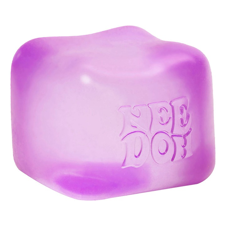 Сензорен куб, Schylling, Nice Cube NeeDoh, +3 години, Виолетов
