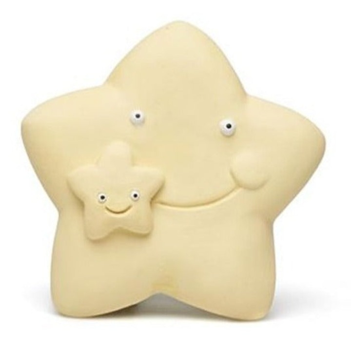 Lanco Star gumijáték, sárga, 0+