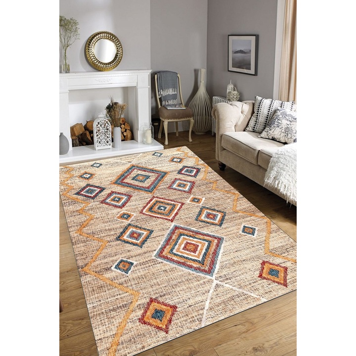 Килим Asi Home Orden Antiguo - Памук, 80 x 120 см, Памук | Полиестер, многоцветен
