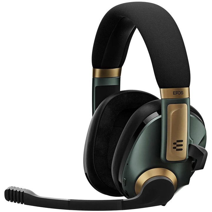 Casti PC Wireless JABRA Evolve3 85, Microfon, Noise Cancellation, Bluetooth, AI Voice Call, baterie 25h, baza incarcare, Certificat MS Teams, carcasa transport, Negru
