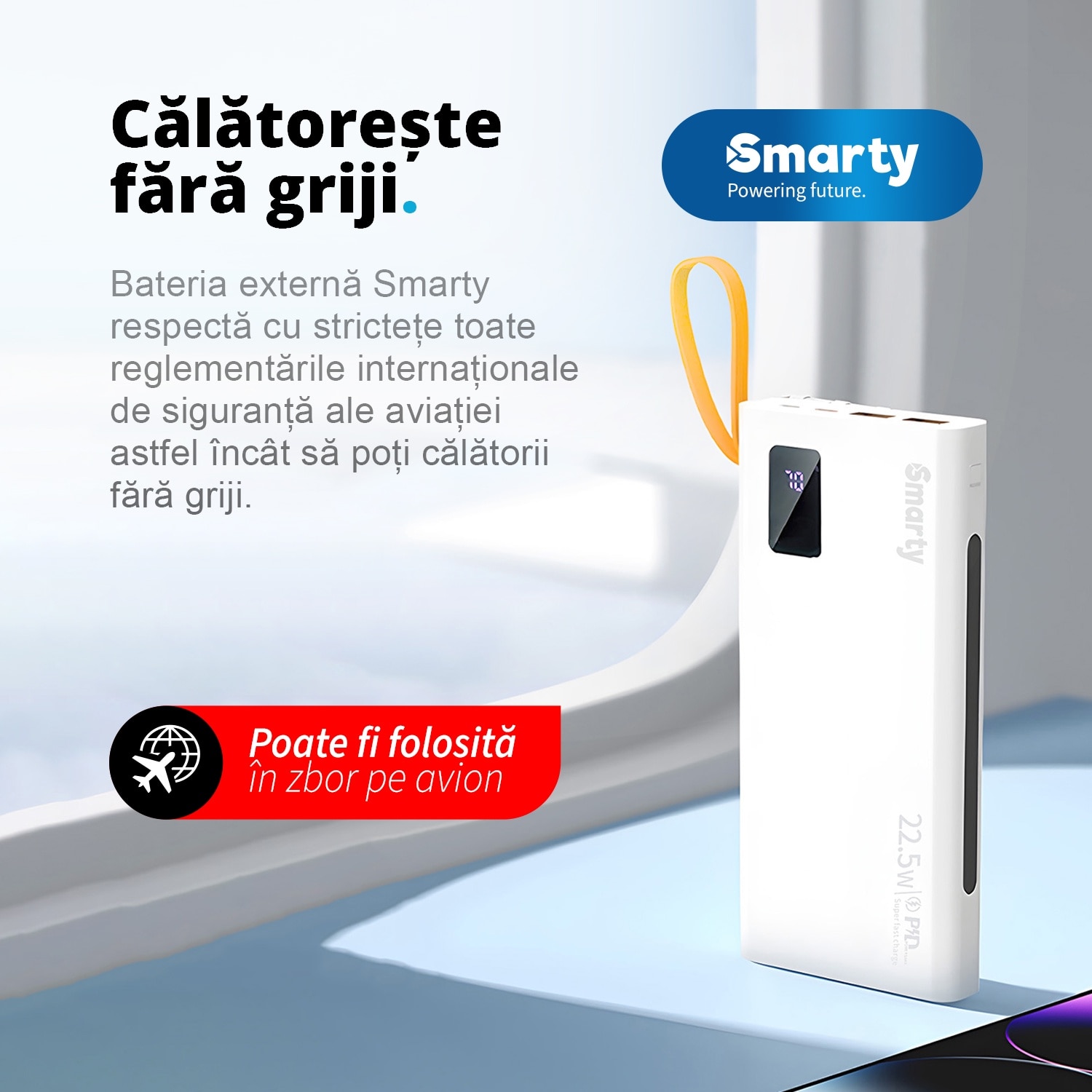 Acumulator si baterie externa Smarty® S510 Vision, Tehnologie High ...