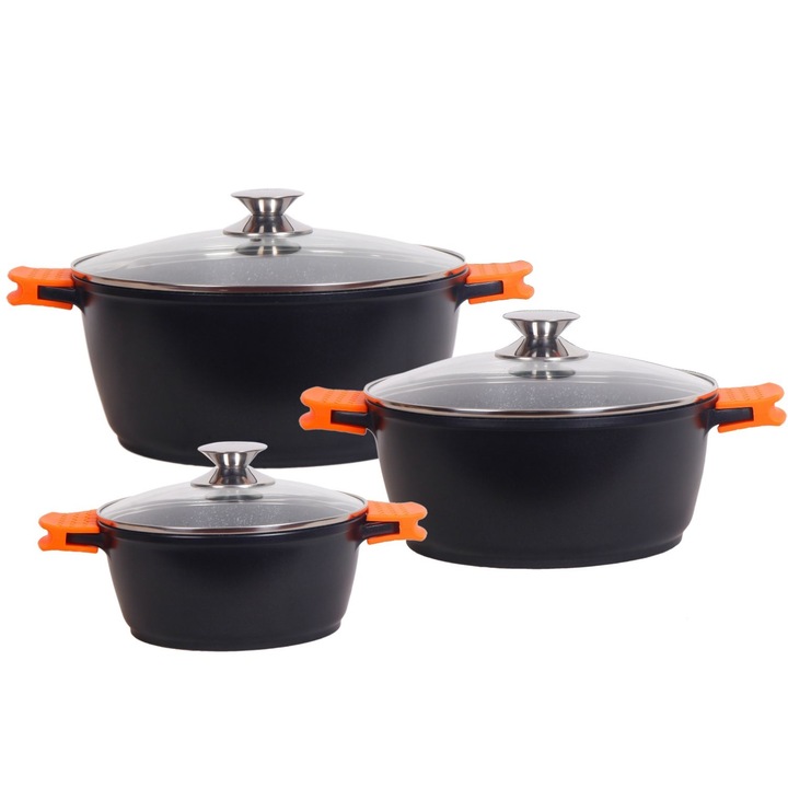 Bohmann 6016 mrb edénykészlet, 6 db, indukciós