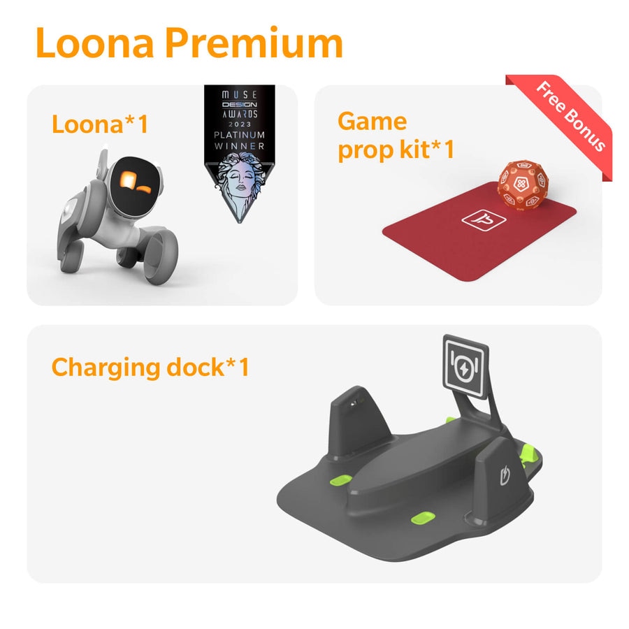 Robot Loona Premium, AI PETBOT, KEYi Tech - eMAG.ro