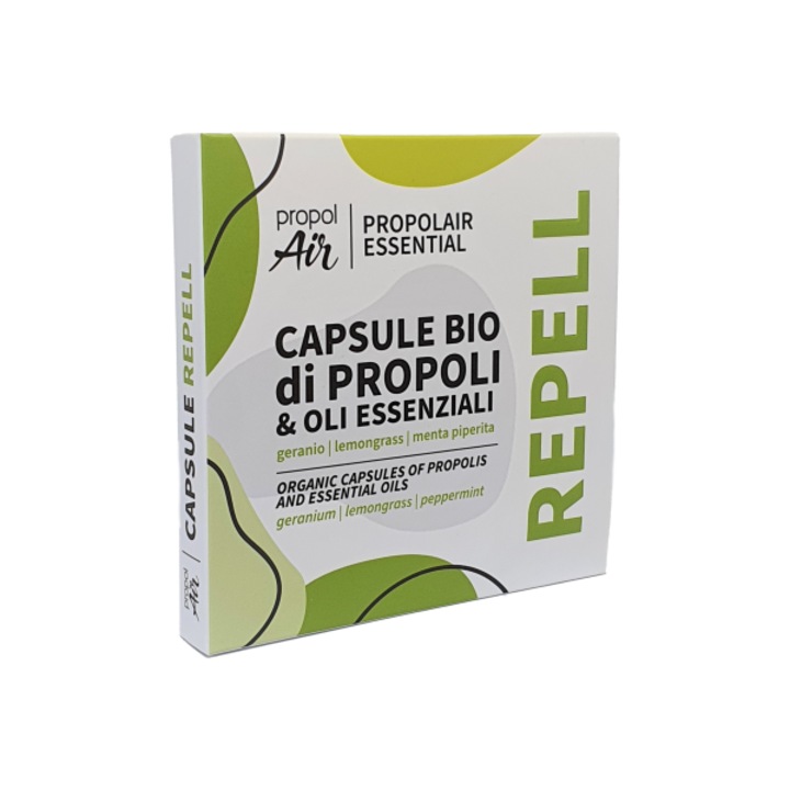Capsule cu uleiuri esentiale, propolis, Repell