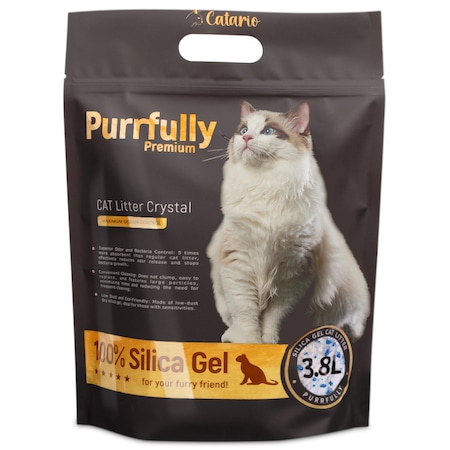Litiera de silicon pentru pisici 3.8L